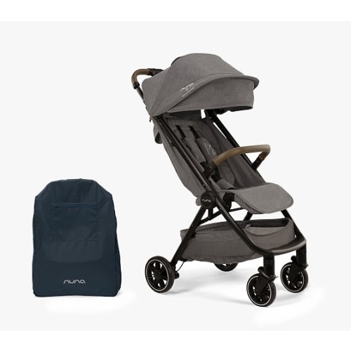 Nuna TRVL Stroller, Brushstroke Dot Granite - Brushstroke Dot Granite