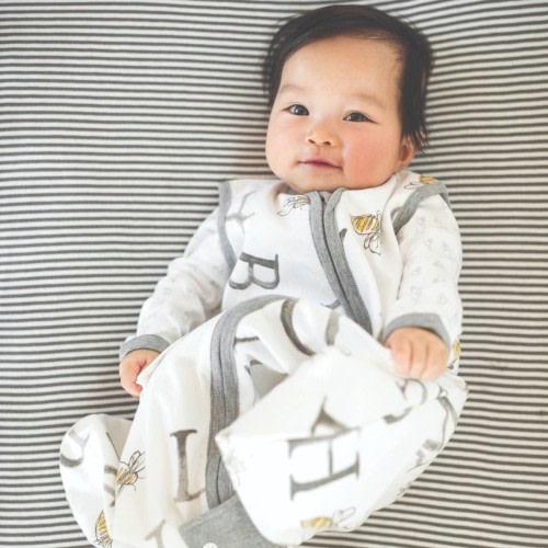 Organic Lightweight Beekeeper Wearable Blanket - Hello Moon