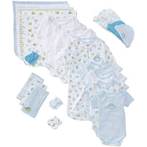 Spasilk Baby Essential 23 Piece Layette Set for Newborns and Infants, 0-6 Months