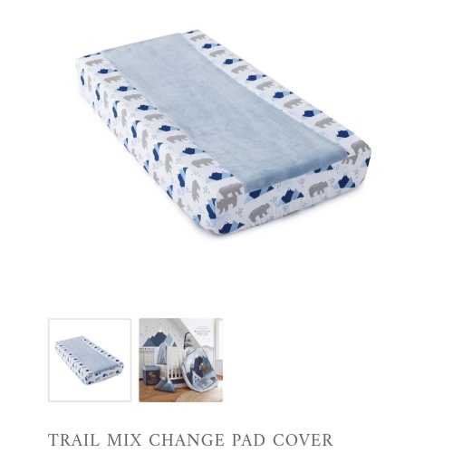 Trail Mix Change Pad Cover