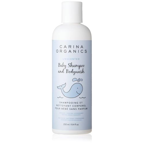 Carina Organics Unscented Baby Shampoo & Body Wash