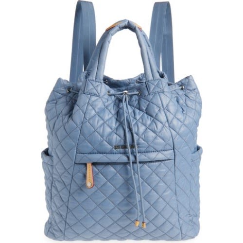 Metro Quilted Nylon Convertible Backpack
