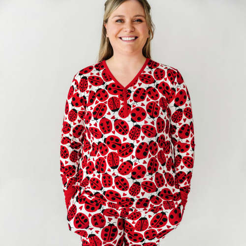 Love Bug Women's Pajama Top