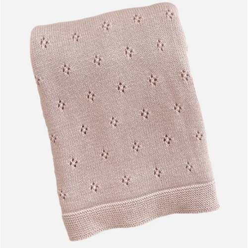 Cotton Heirloom Pique Blanket