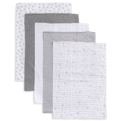 Extra Absorbent Organic Neutral Baby Burp Cloths Set of 5 | Burt's Bees Baby®