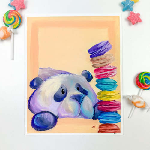 Pip the Panda | Fine Art Print – Abigail Emmert Art