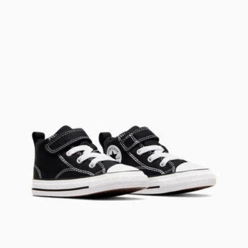 Chuck Taylor All Star Malden Street Toddler Mid Shoe l Black/Black/White