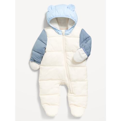 Unisex Water-Resistant Frost Free Puffer Snowsuit for Baby