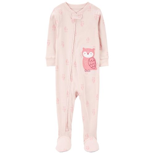 Baby 1-Piece Owl Print 100% Snug Fit Cotton Footie Pajamas - Carter's | Carter's