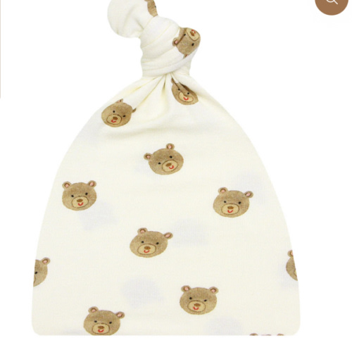 Pre-Order - Teddy Top Knot Hat