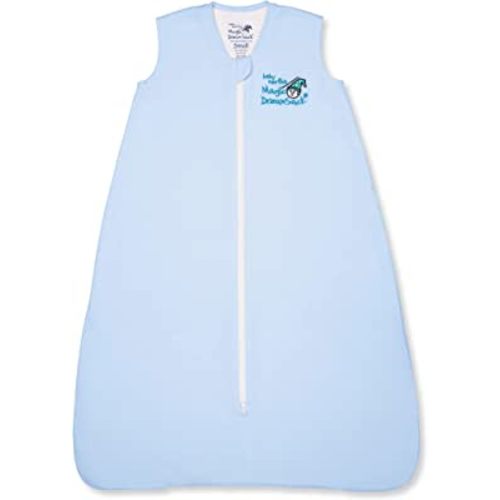 Baby Merlin's Magic Dream Sleep Sack - 100% Cotton Baby Wearable Blanket Sleep Suit - 6-12 Months (Blue)