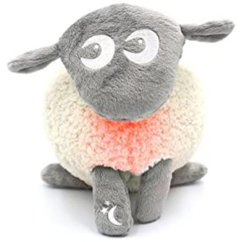 Sweet Dreamers, Ewan The Shushing Sheep - Crib Sleep Soother, Baby White Noise and Shusher Sound Machine with Cry Sensor and Night Light