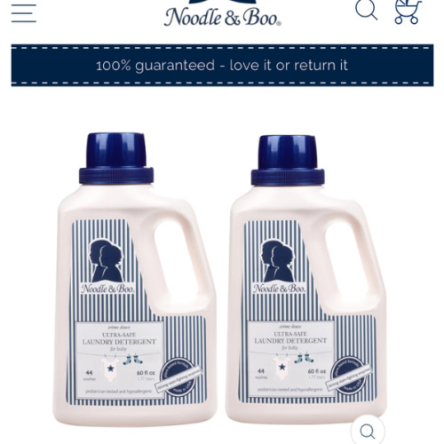 Ultra-Safe Baby Laundry Detergent Bundle - 2 X 60 – Noodle & Boo