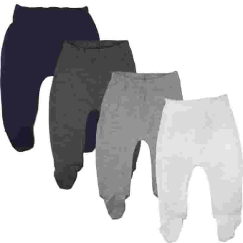 123 Bear Baby Cotton Spandex Baby Pants with feet / Infant leggings with footies