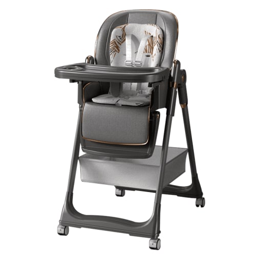 3 in 1 Convertible Baby High Chair for Babies and Toddlers,Dining Booster Adjustable Seat for Eating,Gray