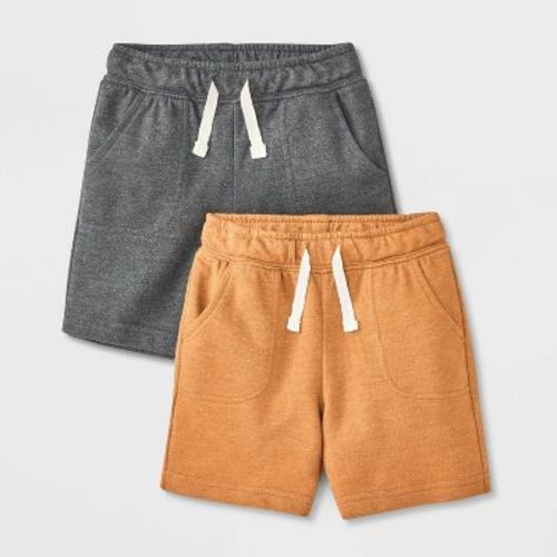 Toddler Boys' 2pk Knit Shorts - Cat & Jack™