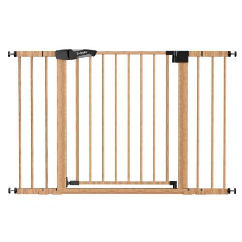 Wood Pattern Pressure Mounted Baby Gate for Stair | Babelio C5 & P7