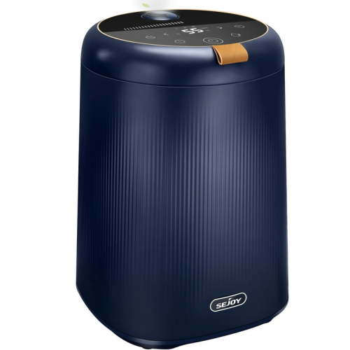 Sejoy Room Humidifier for Bedroom,4L Baby Top Fill Ultrasonic Warm and Cool Mist Humidifier,Ultra Quiet Humidistat, Navy Blue