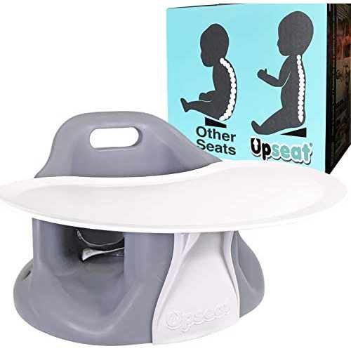Upseat Baby Chair Booster Seat with Tray Developed with Physical Therapists