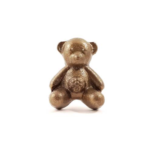 Teddy Bear Knob, Baby Nursery Themed Knob, Vintage Drawer, Cabinet Pull, Kids Decor, Decorative Knob, Iron Knob, Antique Gold Knob, Bear