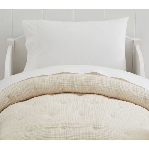 Cuddle Me Muslin Baby Quilt | Pottery Barn Kids