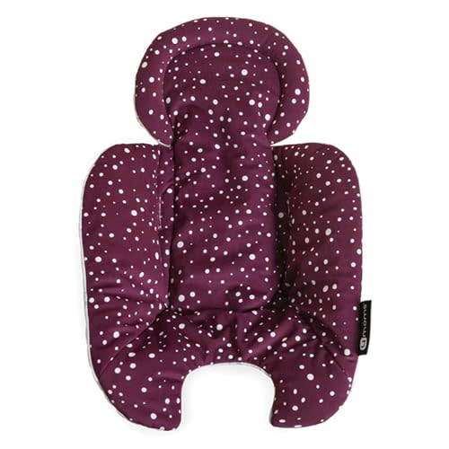 4moms RockaRoo and MamaRoo Infant Insert, Machine Washable, Soft, Plush Fabric, Reversible Design, Maroon