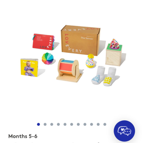 The Senser Play Kit | 5- to 6-Month-Old Baby Toys | Lovevery