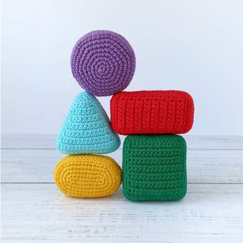 Crochet soft shapes