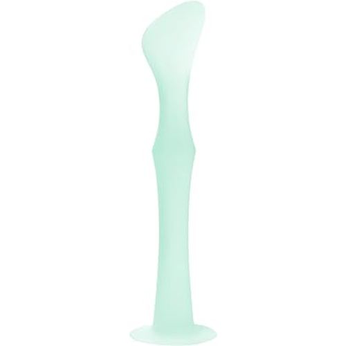 Olababy Diaper Rash Cream Applicator with Suction Base | Soft Silicone Lotion Brush | Bum Healing Ointment Spatula for Newborn Babies (Mint)