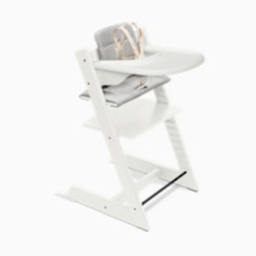 Stokke Tripp Trapp High Chair Complete² - White / Anthracite Cushion/ White Tray