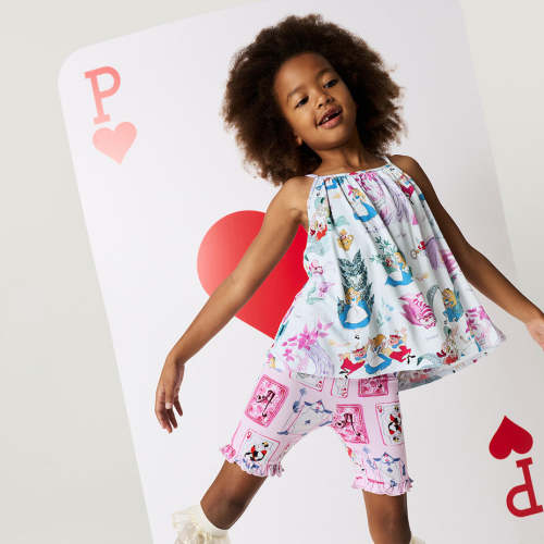 Alice Blue Peplum Shorts Set | Disney Adventures in Wonderland