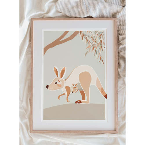 KANGAROO ARTWORK | booie and ben