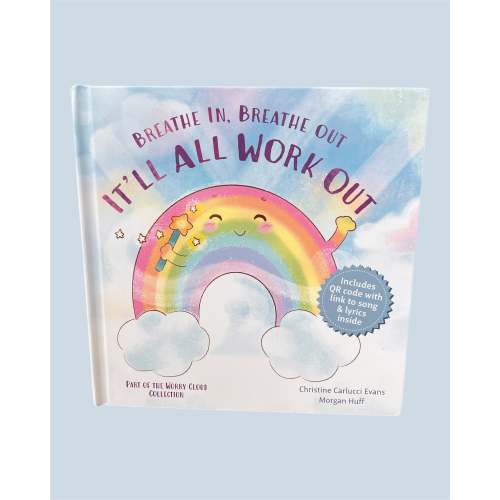'Breathe In, Breathe out. It'll All Work Out' Hard Cover Book