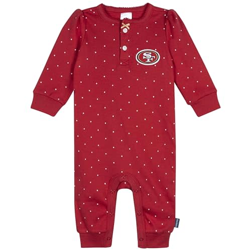 Gerber NFL baby-girls Nfl Team Footless Coverall