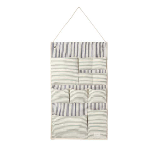 Hanging Wall Organizer - Stripes Away Sea