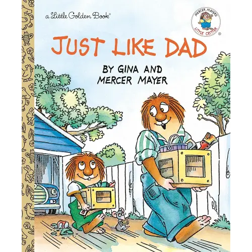Just Like Dad (Little Golden Book)