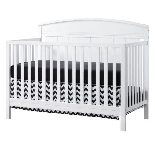 Oxford Baby Baldwin 4-in-1 Convertible Crib, Color: White