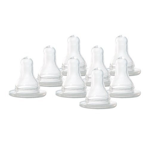 Evenflo Classic Nipples, Slow Flow 0-3 months 4 ea (Pack of 2)