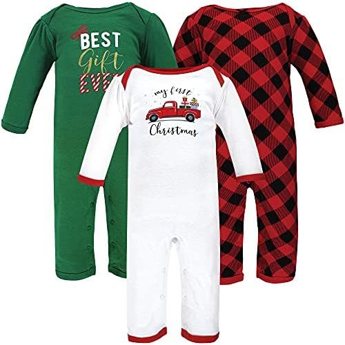 Hudson Baby baby-girls Cotton Coveralls