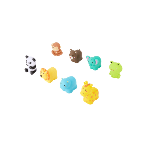9 Piece Bath Toy Set - Multi - One Size
