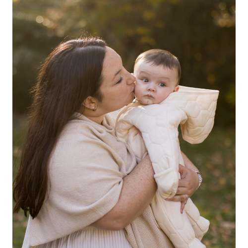 Organic Cotton Honeycomb Quilted Bunting – Burt's Bees Baby