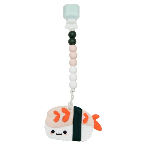 Loulou Lollipop Ebi Teething Toy & Holder, Multi