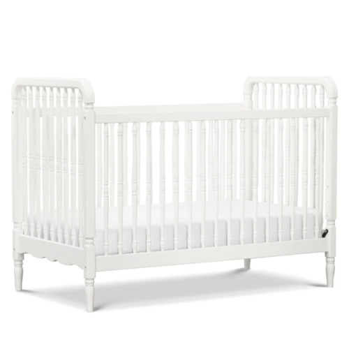 Liberty 3-in-1 Convertible Spindle Crib + Toddler Bed Conversion Kit - Warm White