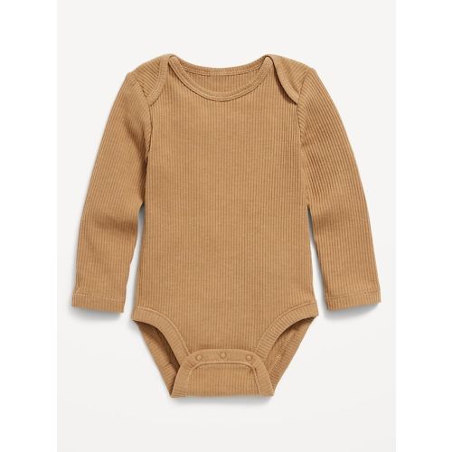 Long-Sleeve Ribbed Bodysuit for Baby