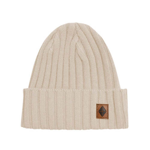 Kyte Baby Chunky Knit Ribbed Beanie - Almond or Midnight