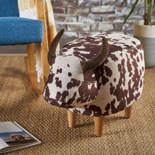 Bessie Cow Ottoman - Christopher Knight Home
