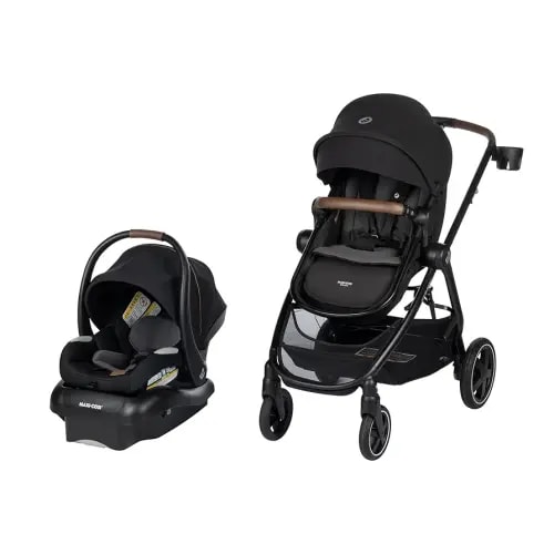 Maxi-Cosi Zelia™ Luxe 5-in-1 Modular Travel System in New Hope Black