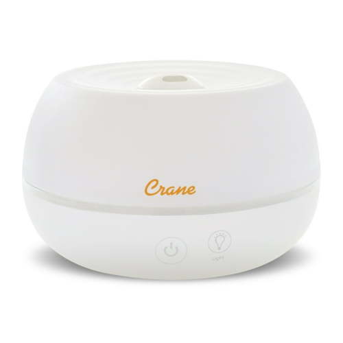 Crane Personal Ultrasonic Cool Mist Humidifier and Aroma Therapy Diffuser, 0.2 gal., filter free
