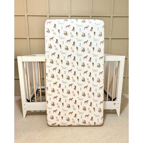 Golden Retrievers - Crib Sheet