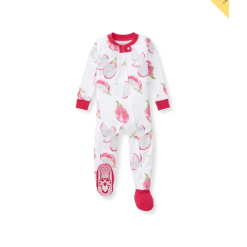Dragon Fruit Organic Baby Girl Sleeper